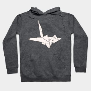 Paper Crane - Off White Hoodie